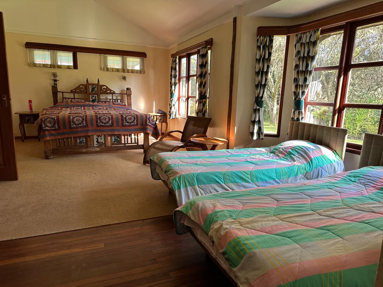 En-suite bedroom at Kedong Cottage near Naivasha Kedong Cottage Bedroom